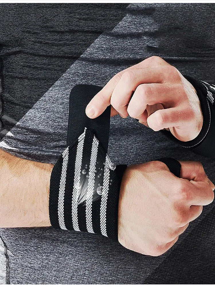 1/2PCS Wristband Wrist Support Brace Straps Extra Strength Weight