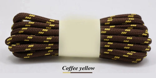 1Pair Round Shoelaces Durable Polyester Shoelace Outdoor Boots