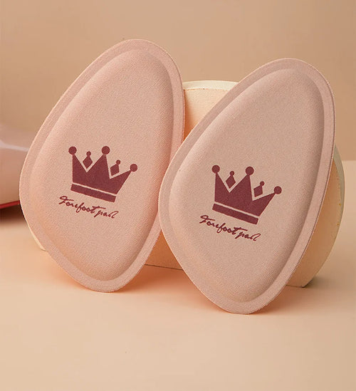Women Forefoot Pad Pain Relief Insert Half Size Insoles Non-slip