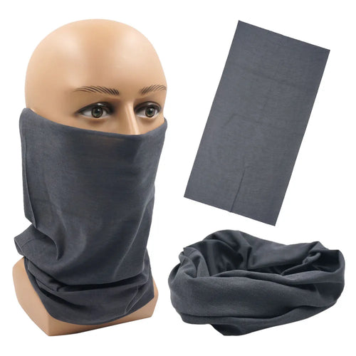 Outdoor Magic Bandana Solid Neon Color Cycling Hiking Scarves Headband