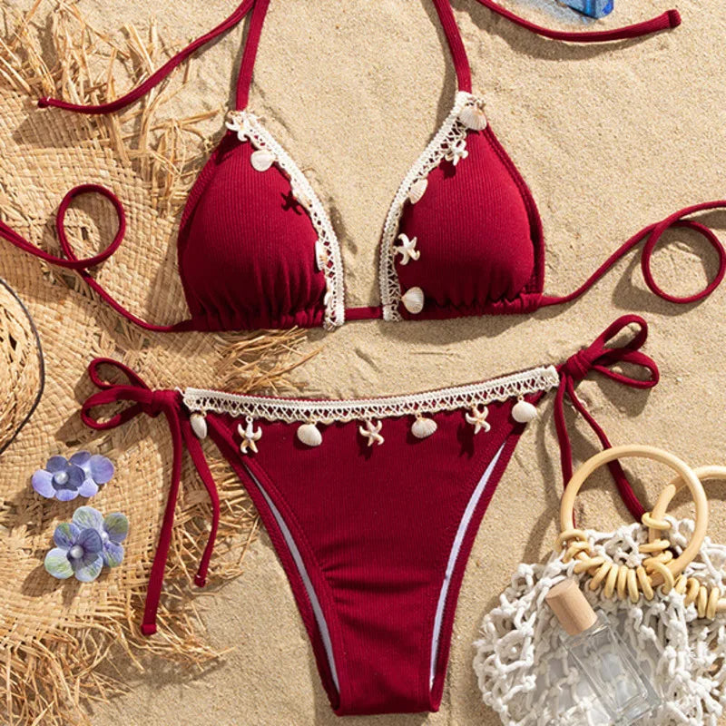 Sexy Bikinis 2025 Women's Swimwear Female Swimsuit For Swimming Wear