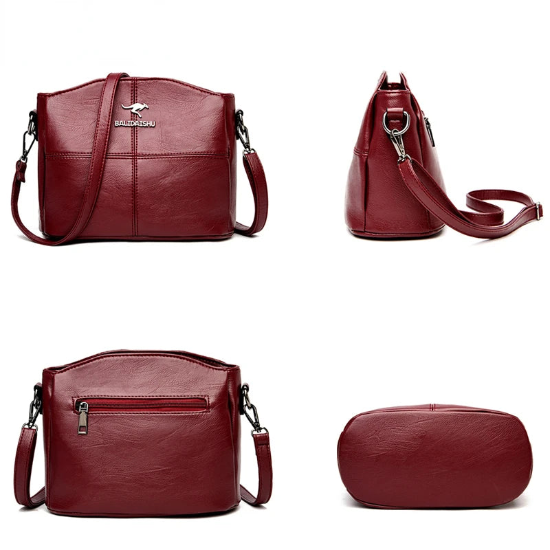Fashion Female High Quality Soft Leather Bag Ladies Handbags 2023