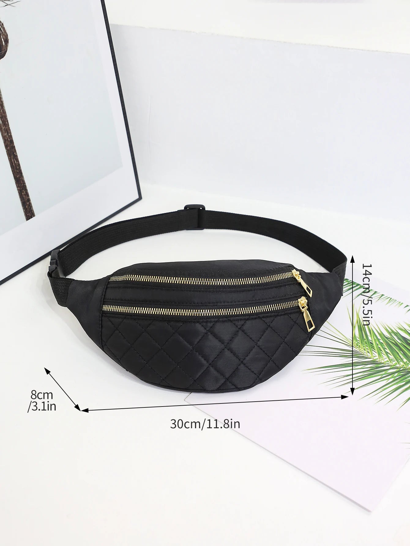 Women Waist Bag Fanny Pack Chest Bags Hip Bum Bag Ladies Travel Belt