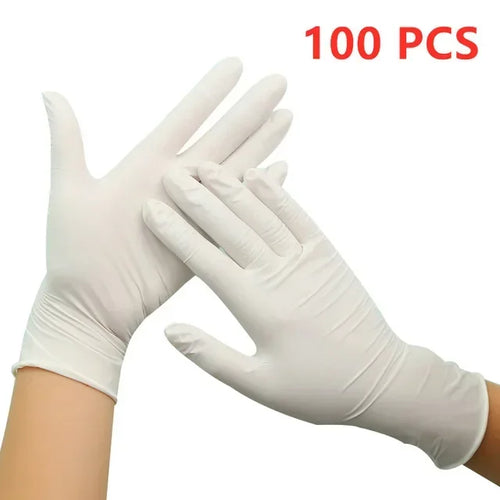 50/100PCS Disposable Gloves Nitrile Gloves for