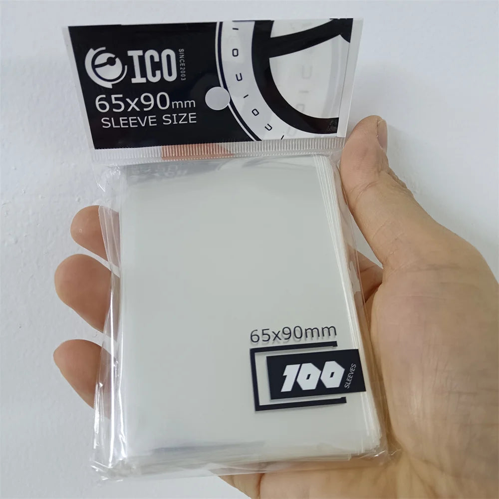 100Pcs 65X90mm Clear Card Sleeves TCG Trading Cards Protector Tarot