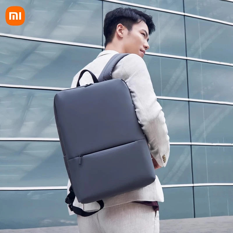 Xiaomi classic business backpack fashion laptop bag for men and women