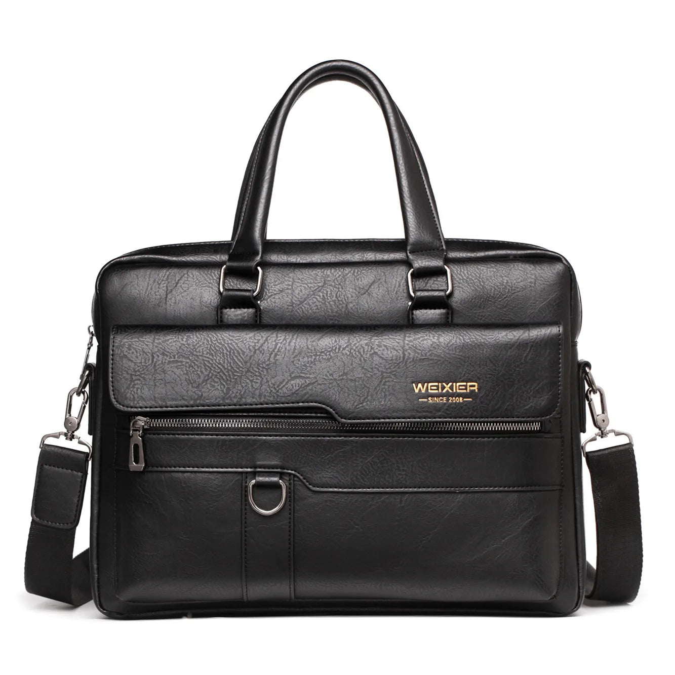 2023 Men Briefcase Bag High Quality Business Famous Brand PU Leather