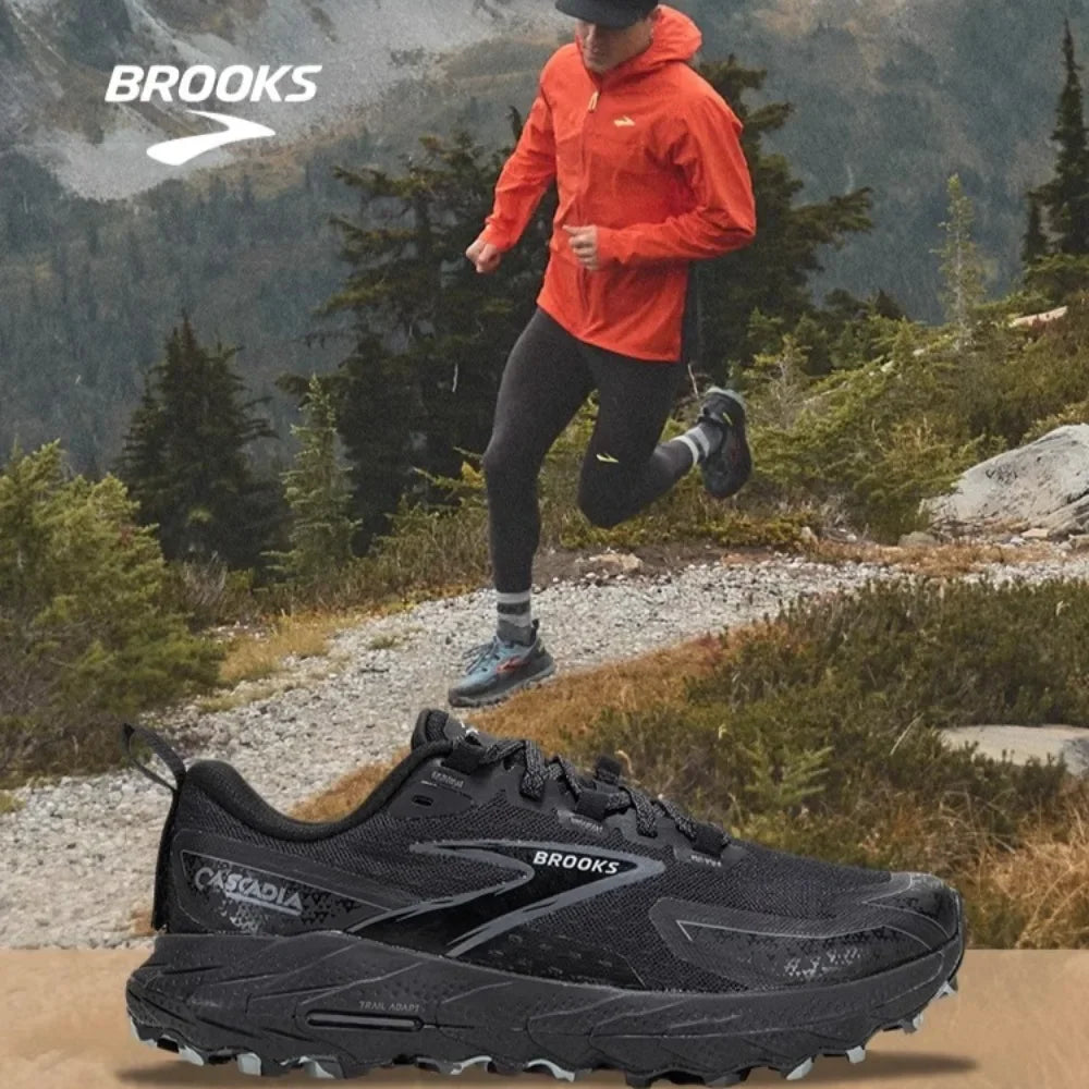 Brooks Women’s&Men’s Cascadia 18 GTX Waterproof Mountain Trail Running