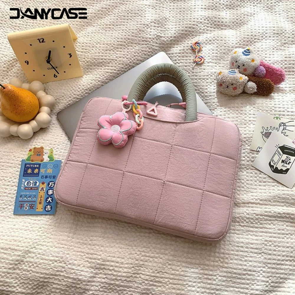 Cute Cover Universal Kawaii Creative Laptop Bag 14-16 Inch HandBag