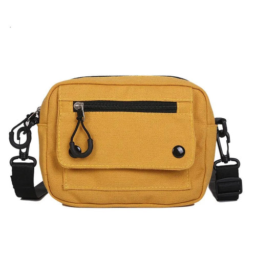 Women Canvas Handbags Korean Mini Student Bag Cell Phone Simple Small