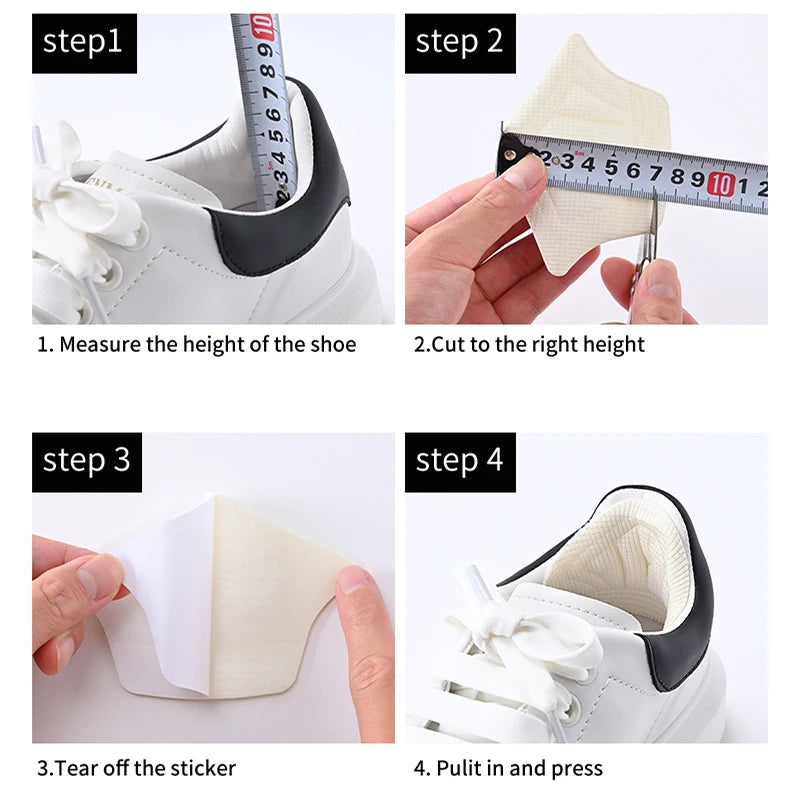 3pair/6pcs Insoles Patch Heel Pads for Sport Shoes Back Sticker