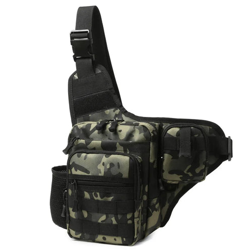 Waterproof Fishing Shoulder Bag Outdoor Sports Cycling Crossbody Chest