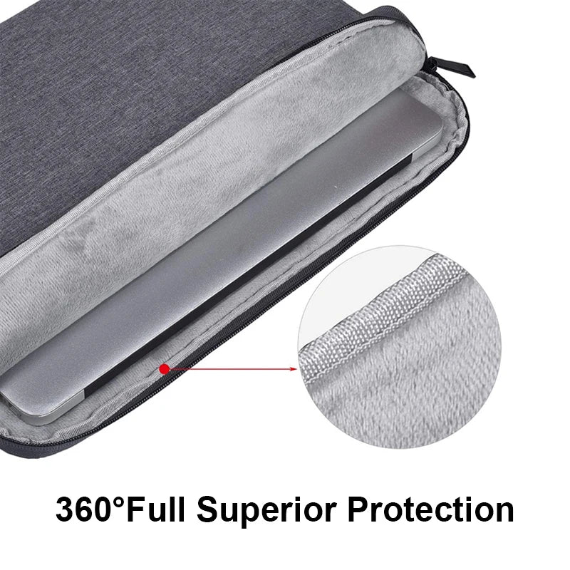 Waterproof Laptop Bag Sleeve Tablet Cover 11 12 13 14 15 15.6 Inch For