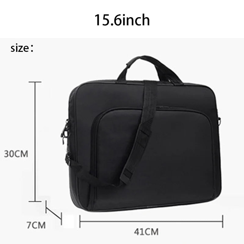 15.6/17inch Business Office Laptop Bag Large Capacity Handheld