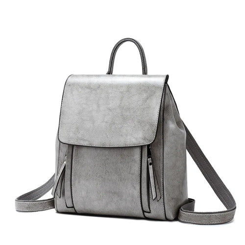 Women Backpack Cross body Shoulder Bag Genuine Leather Girls School
