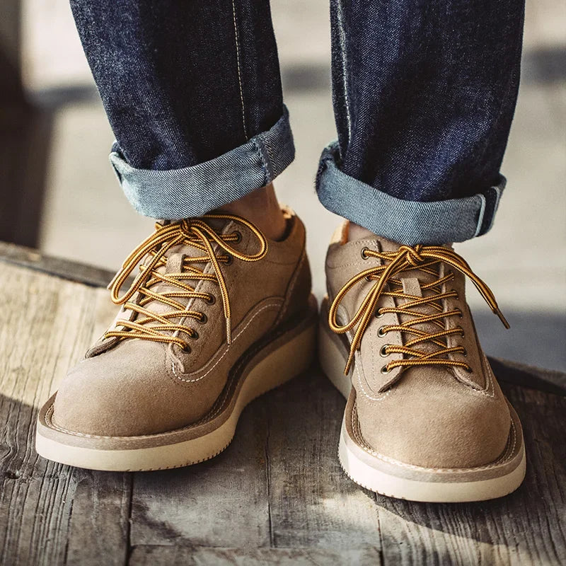 Maden Autumn Winter Shoes Men’s Work Ankle Boot Casual Shoes Outdoor