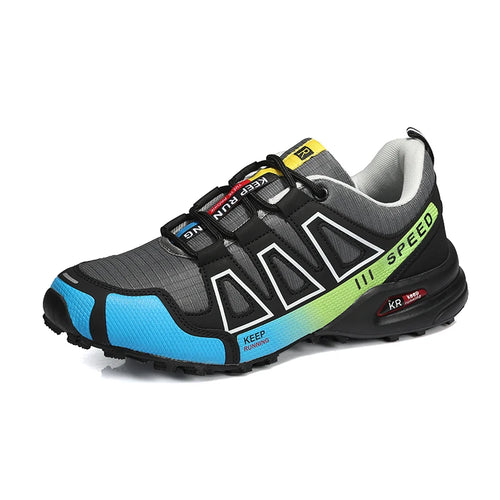 Men‘s Waterproof Hiking Shoes Outdoor Trainers Lace-up Climbing Shoes