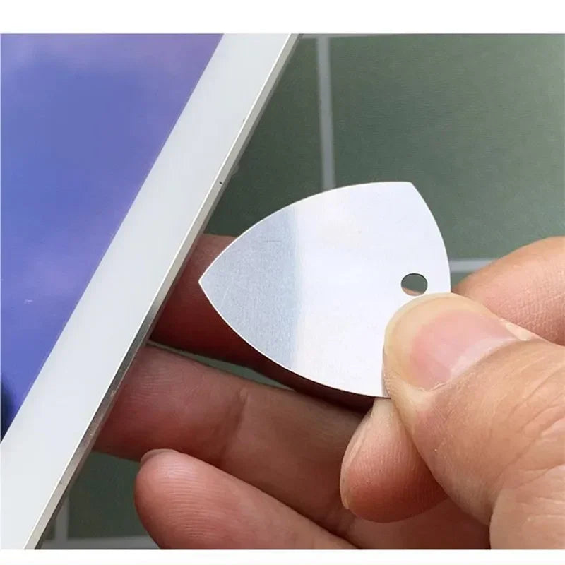 10/20/50PCS Metal Phone Opening Tools Metal Guitar Picks Pry Opener