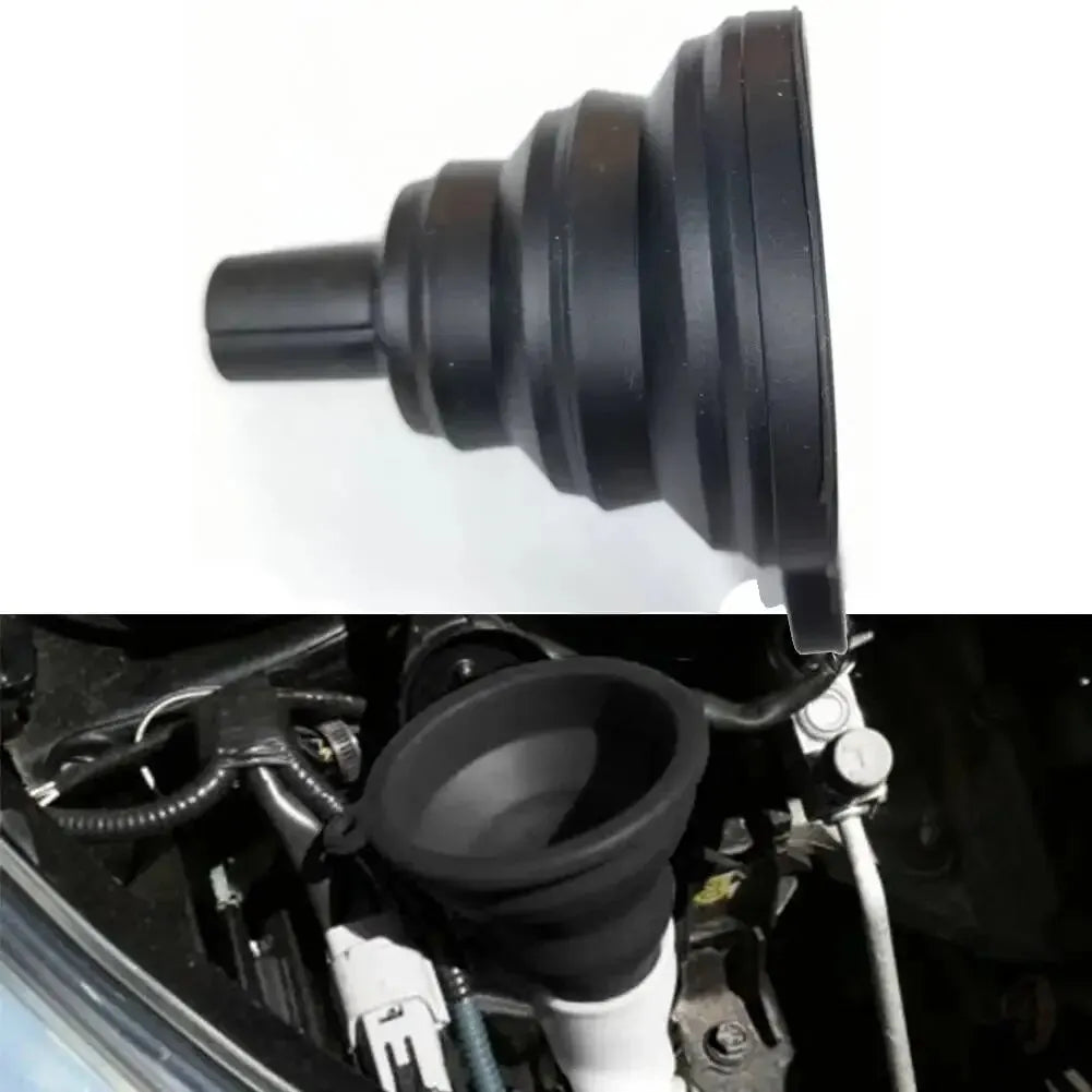 Engine Funnel Car Universal Silicone Liquid Funnel Washer Fluid Change