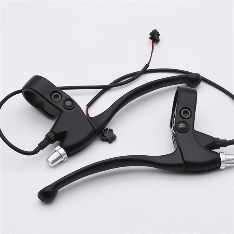 1 Pair E-Bike Rear Brake Lever Electric Bicycle Brake Handle Cycling