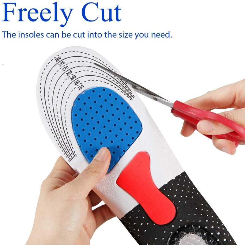 Orthopedic Insoles for Man Women Memory Foam Cushion Gel Insole