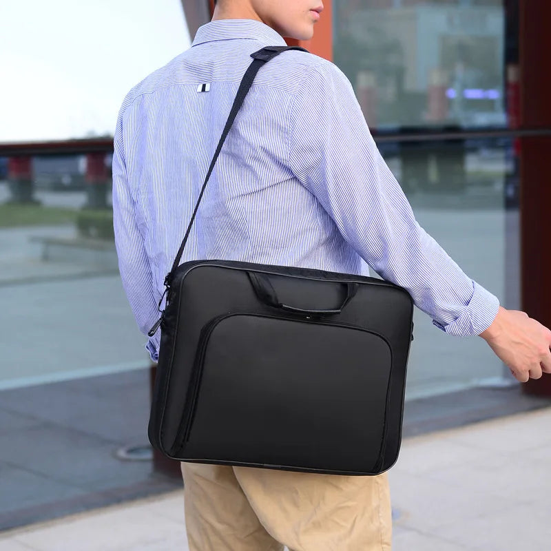 15.6/17inch Business Office Laptop Bag Large Capacity Handheld