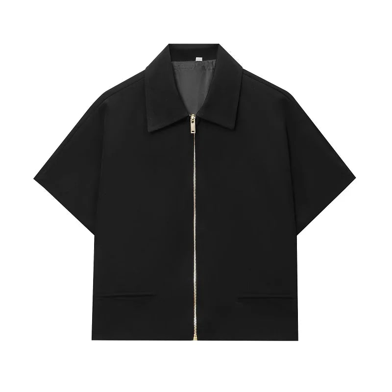 MUJER 2025 Cropped Jacket Women Zipper Varsity Women's Jackets Short