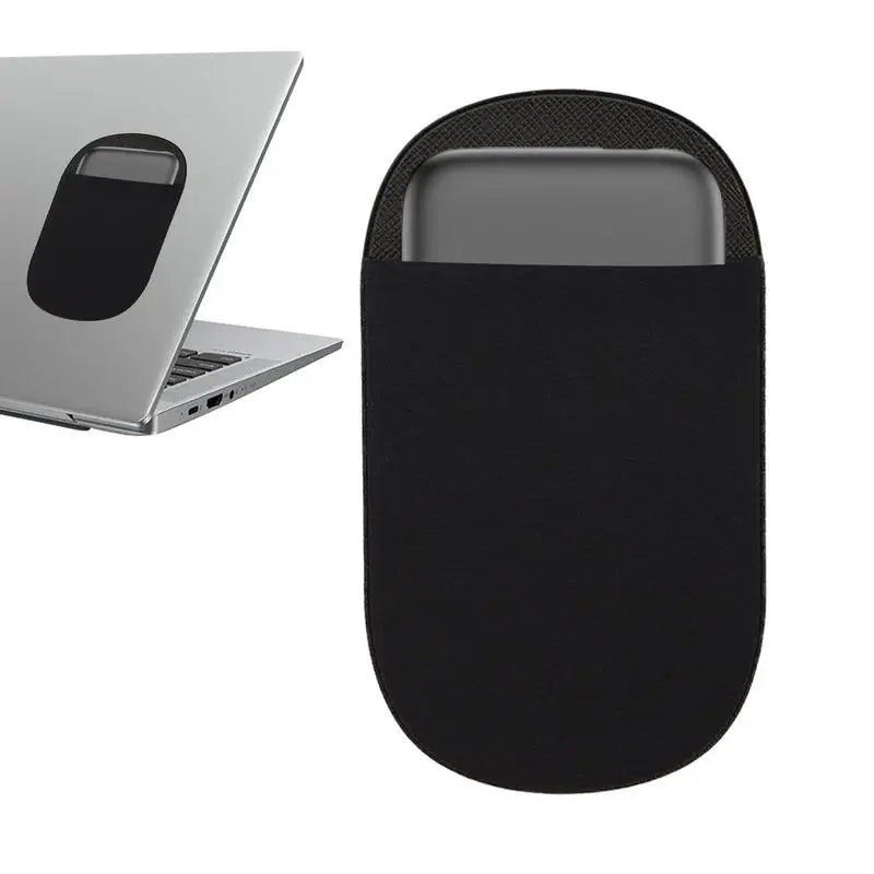 Adhesive Back Storage Bag For I-Pad Laptop Reusable Reposition