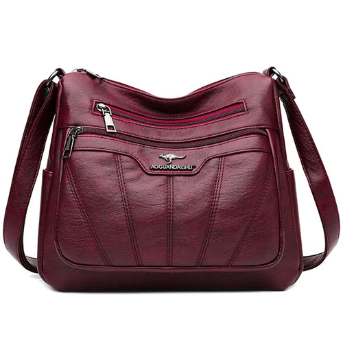 Soft Leather Women Bag Branded Designer Ladies Handbag Purses 2023