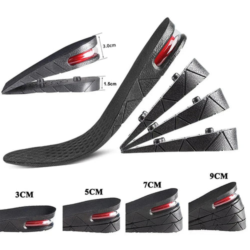 New Invisible Increase Height Insole Foot Pad Heightening Cushion Lift