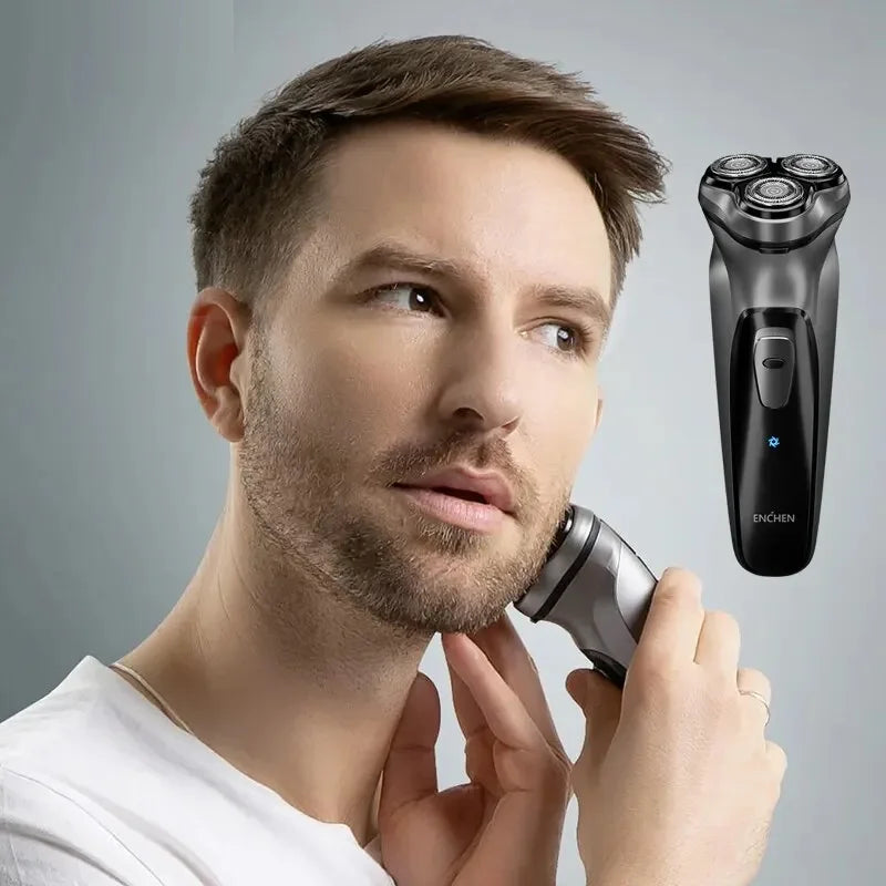 ENCHEN BlackStone Electric Shaver Razor Men Type-C Rechargeable