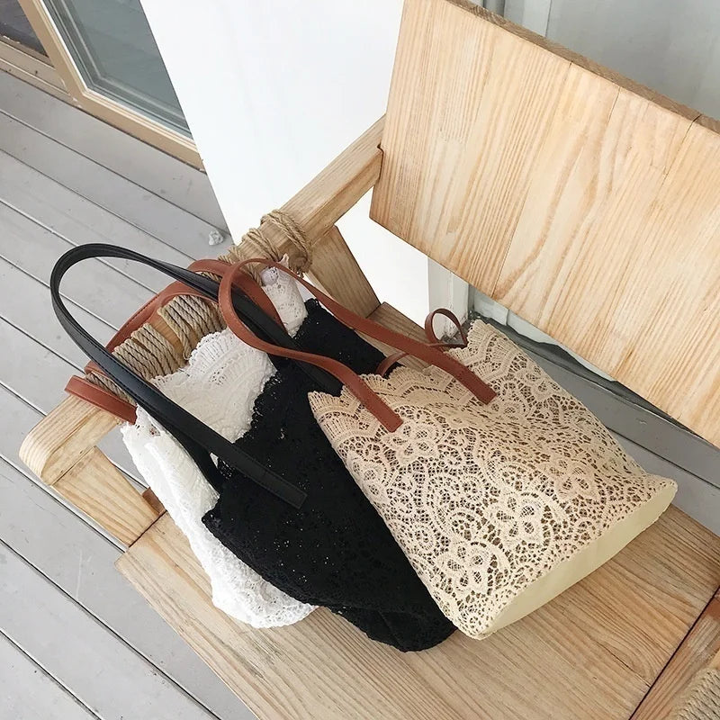 Women's Bag Shoulder Bags Leather Handbags Canvas TOP-handle Bag
