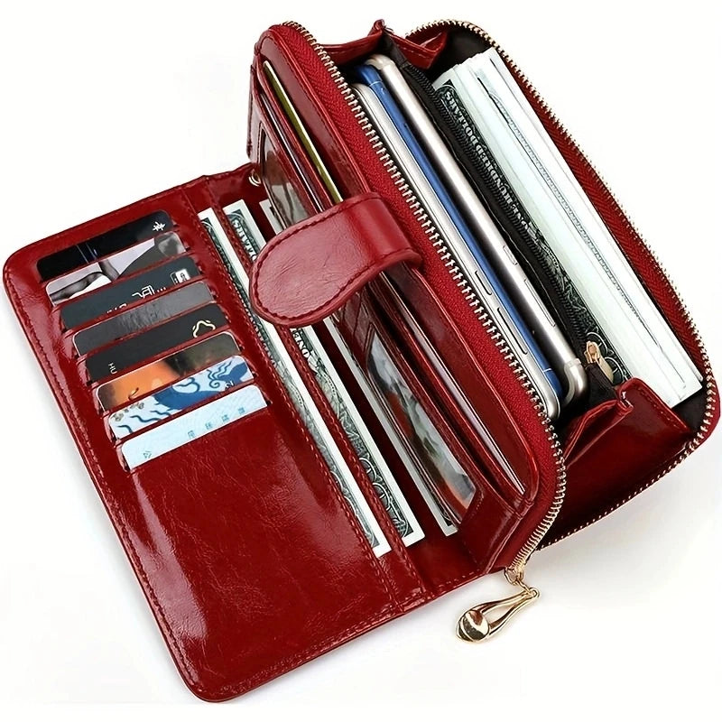 Hot Sale Women Wallet Leather Clutch Brand Coin Purse Female Wallet