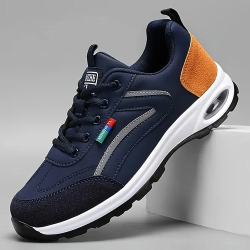 Trendy Men’s Indoor Height Increase Running Shoes Anti-Slip Rubber