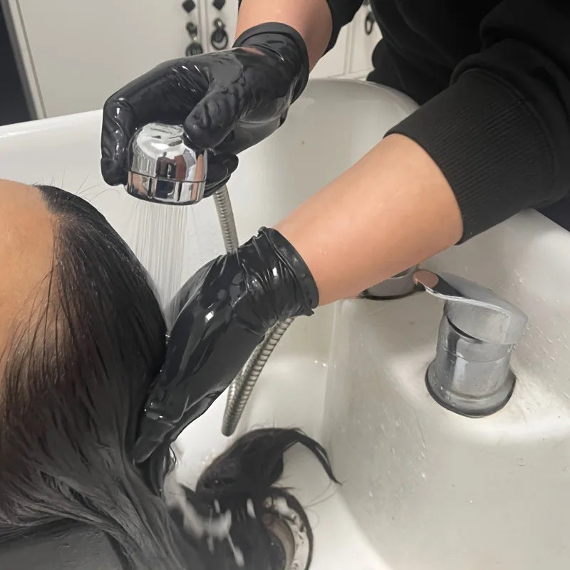 20/50/100PCS Disposable Black Nitrile Gloves for Household Use Latex