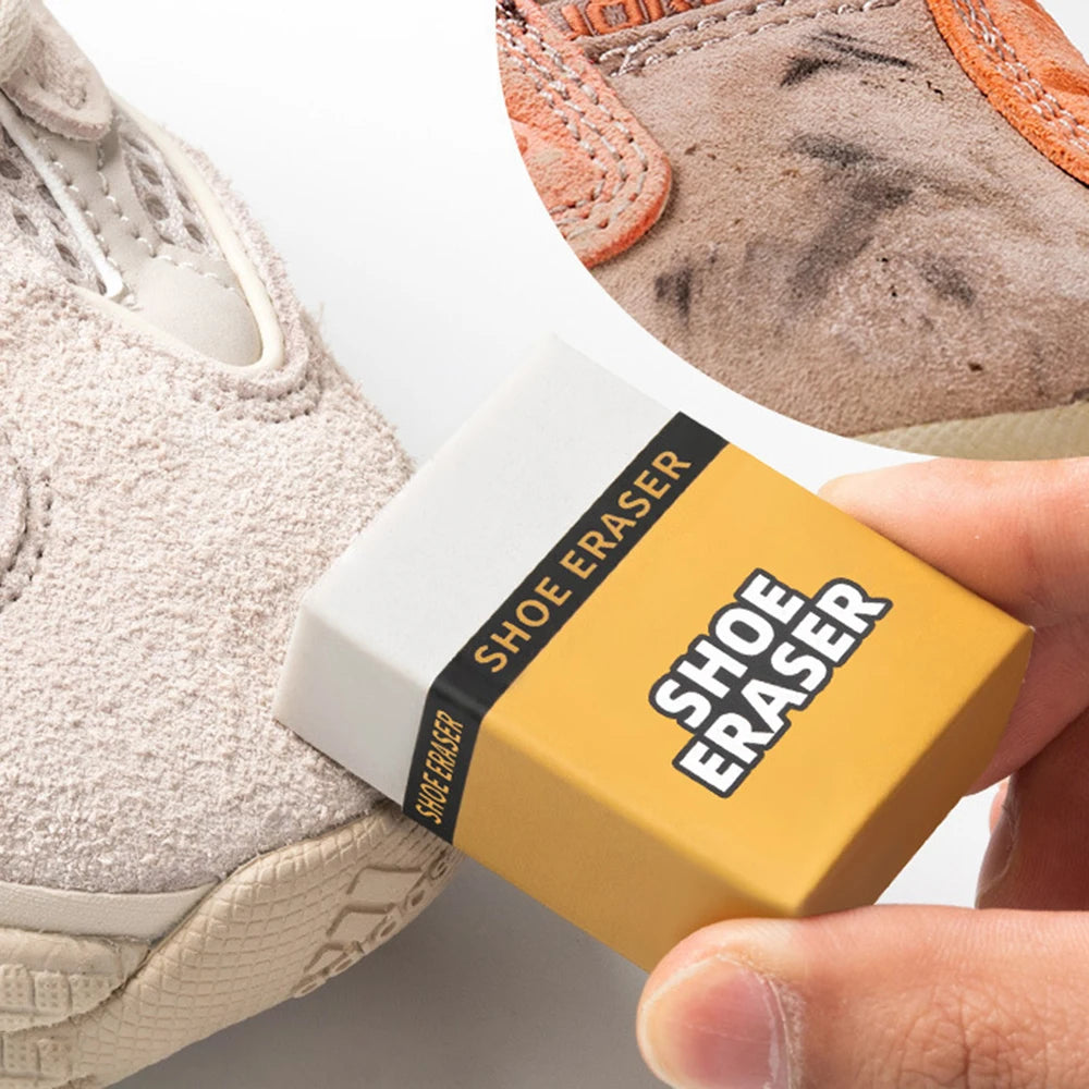 1PC Suede eraser, shoe cleaning tool, suede sneakers, white shoes,