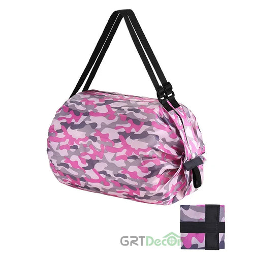 Women Shopper Bag Japanese Large Folding Tote Bag Travel Organizer Eco