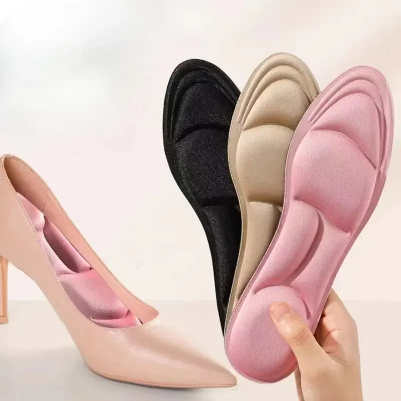 5D Massage Memory Sport Insoles Shoes Breathable Cushion Men Women