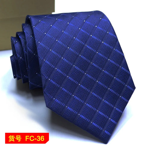 67 Styles Men's Ties Solid Color Stripe Flower Floral 7-8cm Jacquard