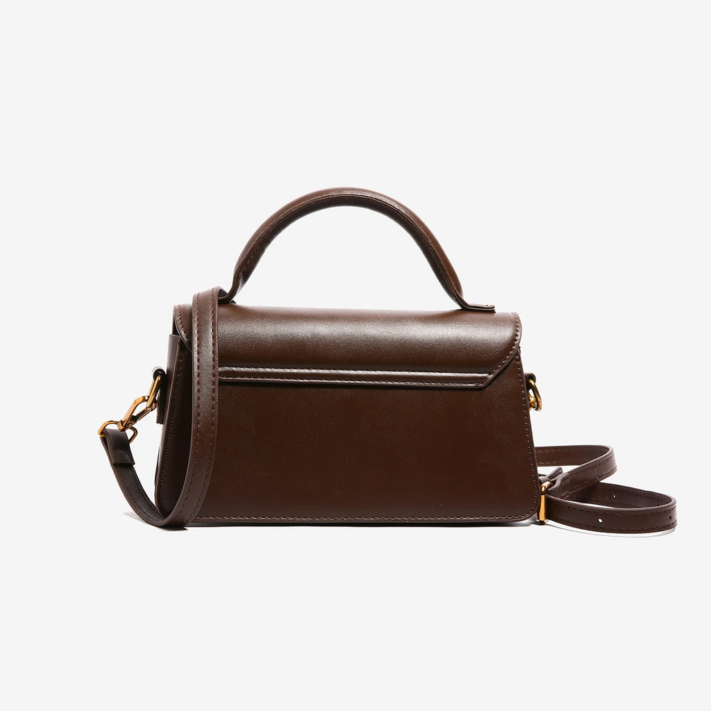Small Leather Armpit Bags for Women, Chain Shoulder, Crossbody Bag,