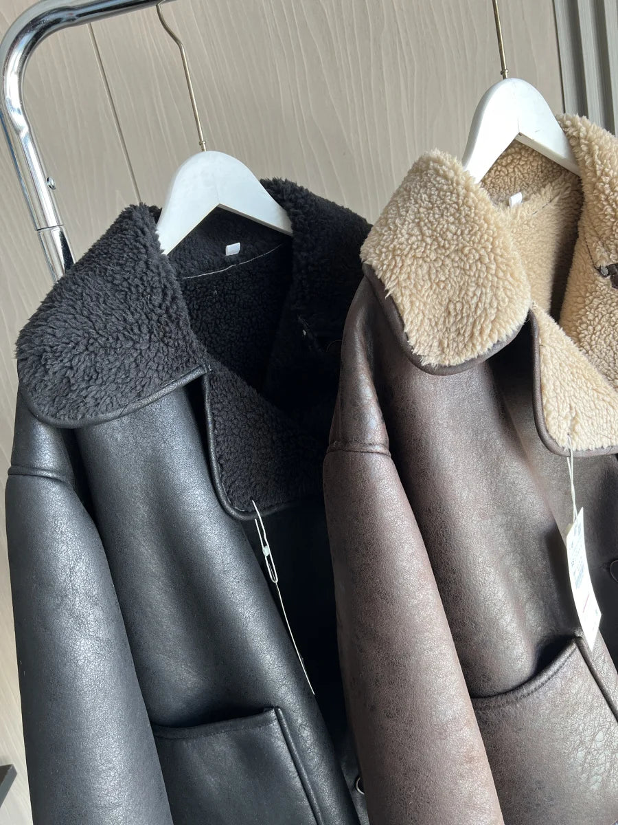 2024 Fall/Winter New Arrival Traf Women's ZW Series Double-Sided