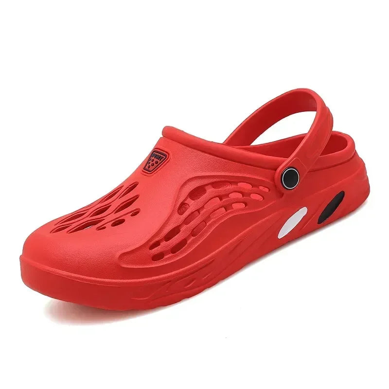 Summer Men Sandals Light EVA Mens Casual Shoes Hole Shoes Clogs Lovers