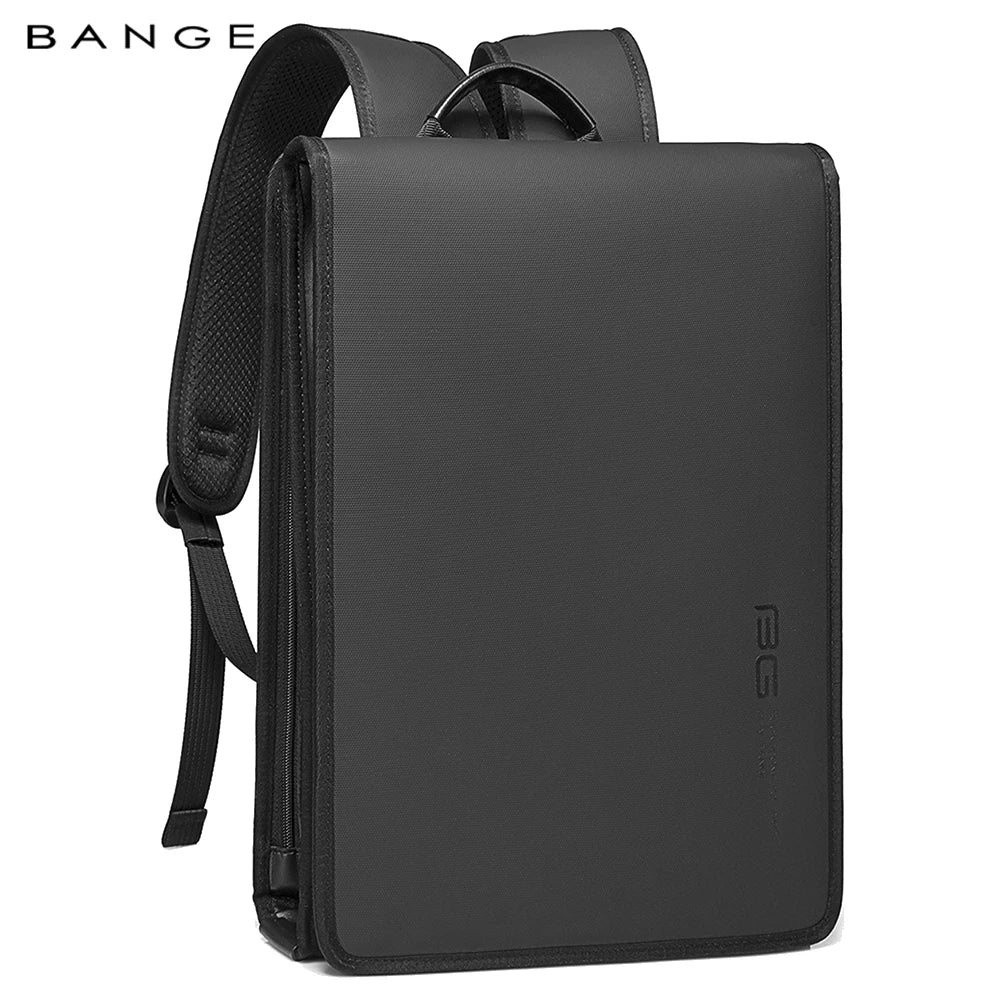 BANGE New Design Men Backpack Waterproof Fits for 14.1 inch Laptop Bag