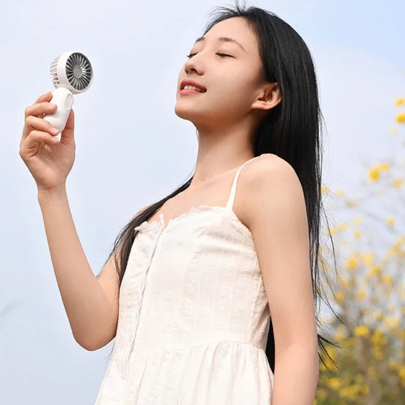 Mini Portable Fan USB Charging 3-speed - Handheld Fan for Men and