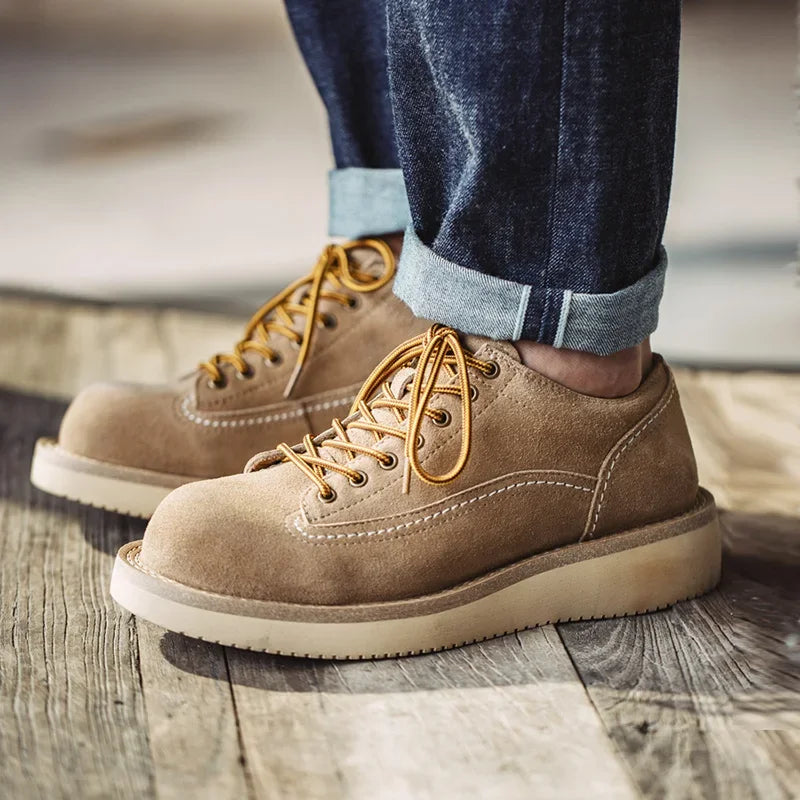 Maden Autumn Winter Shoes Men’s Work Ankle Boot Casual Shoes Outdoor
