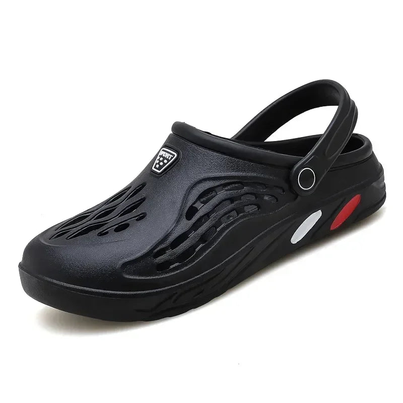 Summer Men Sandals Light EVA Mens Casual Shoes Hole Shoes Clogs Lovers