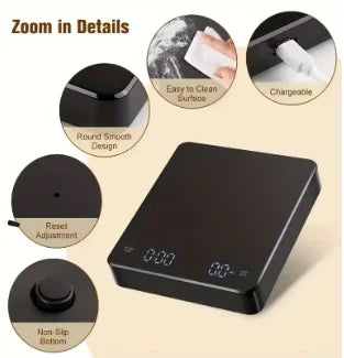 Portable Pocket Scales 40kg 10g Mini Electronic Digital Scale Hanging