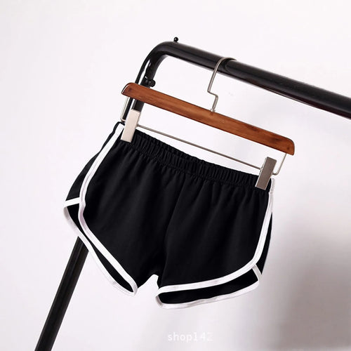 Women's Cotton Shorts Vintage Dolphin Short Pants Sexy Lounge Workout