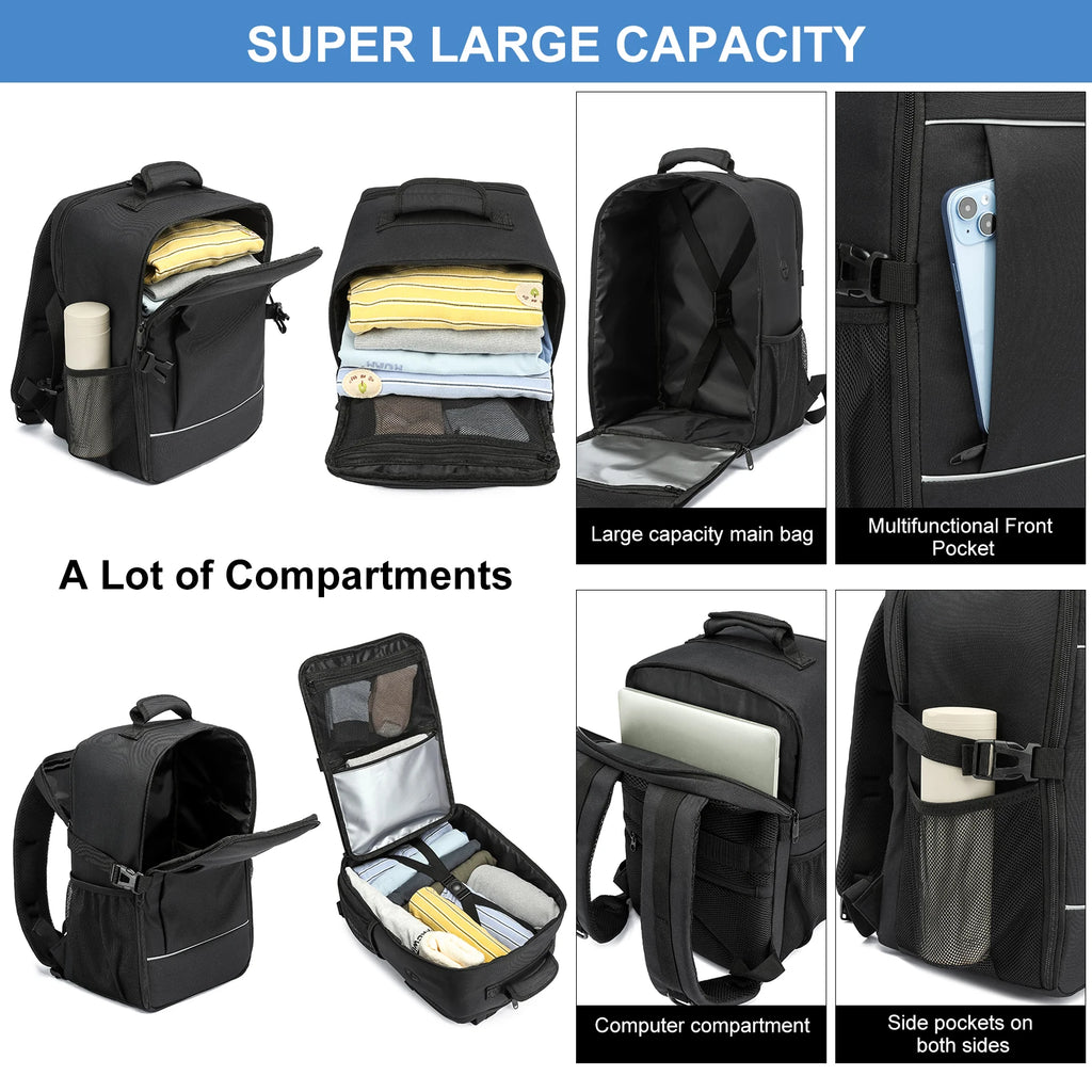 travel backpacks 40x20x25 ryanair cabin bag Unisex Carry-On