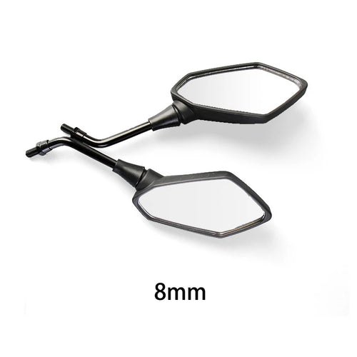 2Pcs/Pair Motorcycle Rearview Mirror Scooter E-Bike Rear View Mirrors